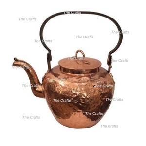 Hervidor de Agua Redondo de Cobre con la Más Alta Calidad para Té y Café, para Uso en Hoteles - Product Image 1