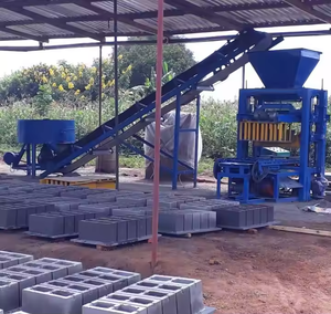 QT4-24 bán tự động bê tông rỗng khối máy làm rắn xi măng cát lát gạch đúc máy dòng nhà máy giá - Product Image 3