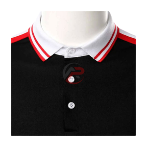 T-shirt polo respirant pour hommes en gros Chemise grande taille en coton à séchage rapide Confortable et adapté à la taille pour hommes - Product Image 4