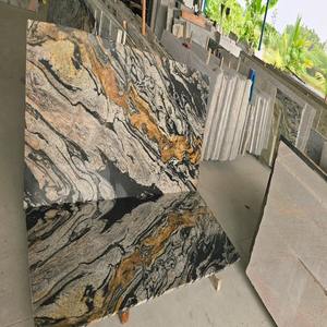 Dalle de granit or d'Alaska indien exotique, surface en pierre naturelle durable pour la façade des bâtiments commerciaux et la rénovation de la maison - Product Image 1