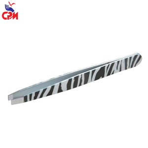 Salon Grade Eyebrow Tweezers Ultra Precision Slant Tip Grooming <b>Tool</b> For <b>Smooth</b> Hair Removal - Product Image 5