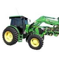 Tracteur utilitaire John Deere 6105D de 2015, bien entretenu, de marque supérieure, propre et en bon état, à vendre avec livraison