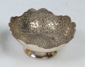 Elegante Tazón para Servir Frutas con Soporte Colgante, Hecho a Mano, Decorativo, para Servir Aperitivos, de Metal - Product Image 6