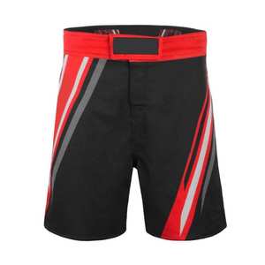 Créez votre propre logo, shorts MMA imprimés décontractés entièrement personnalisés, respirants, avec taille élastique, fournisseur direct d'usine - Product Image 3
