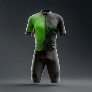 Conjunto de Jersey de Ciclismo para Hombre, Manga Larga, Estampado, Traje de Ciclista de Carretera, Chaqueta Deportiva con Cremallera OEM, Conjunto de Pantalones Cortos de Compresión para Ciclista - Product Image 5