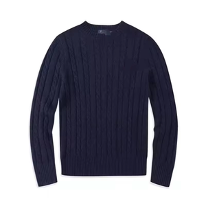 Breathable Men's <b>Sweater</b> Casual Ribbed <b>Sweater</b> Men's Crewneck <b>Cable</b> <b>Knit</b> Cardigan <b>Sweaters</b> Unisex Relax Fit - Product Image 4