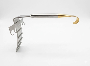 Rétracteur Saldanha professionnel pour la chirurgie plastique et l'abdominoplastie, instrument chirurgical durable à 4 branches - Product Image 5