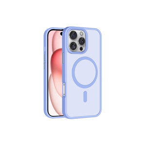 Coque en silicone mate anti-traces de doigts compatible MagSafe pour iPhone 16 Pro et Plus, antichoc, NXXA Sio Cover - Product Image 1