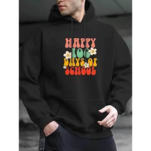 Pull-over de loisirs d'automne/hiver pour hommes, tricots et sweatshirts standard d'une couleur fabriqués en Chine - Product Image 1