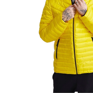 Nouveauté Prix d'usine Blousons matelassés pour hommes Fermeture éclair Blouson matelassé d'hiver avec design personnalisé Service OEM - Product Image 3