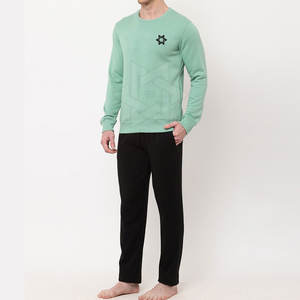 Survêtement coupe-vent en coton avec logo personnalisé Survêtement grande taille pour hommes Style unique Survêtements - Product Image 3