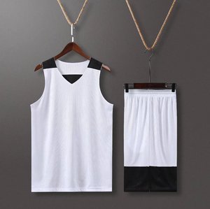 Camiseta de baloncesto personalizada con estampado digital de poliéster en blanco Anti-UV transpirable de buena calidad para hombres - Product Image 1