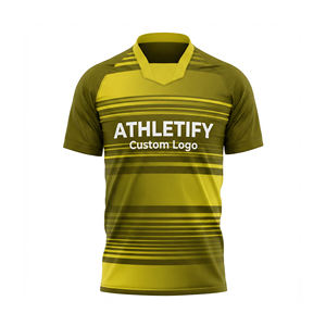 Nuevo diseño de camiseta de fútbol, Conjunto de camiseta de fútbol hecho a medida para tu equipo, entrenamiento, partido, Club, Academia, producción rápida, venta al por mayor - Product Image 1