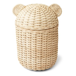 Cesta de almacenamiento de ratán con muchos diseños, cestas al por mayor, accesorio de decoración para habitación de bebé niña - Product Image 1
