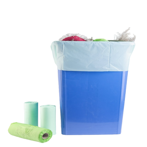 Solución de residuos industriales y domésticos India Bio bolsas de basura logotipo personalizado respetuoso con el medio ambiente Suministro de exportación a granel listo - Product Image 5