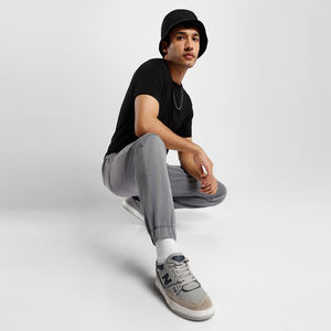 Logo personnalisé délavé au soleil et à l'acide éponge française de jogging en coton épais pantalon de survêtement Streetwear baggy jambe droite Style décontracté - Product Image 3