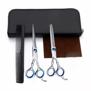 HS-1125-145 Hosanna Juego de Tijeras Profesionales para Peluquería, Tijeras de Corte de Pelo de Acero Inoxidable con Hoja Recta - Product Image 6