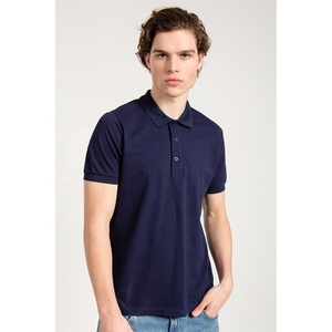 Polo de Manga Corta para Hombre, Estilo Básico, para Golf o Casual, Cuello Clásico, Color Personalizado, Opciones de Talla y Ajuste, Ropa al por Mayor OEM - Product Image 2