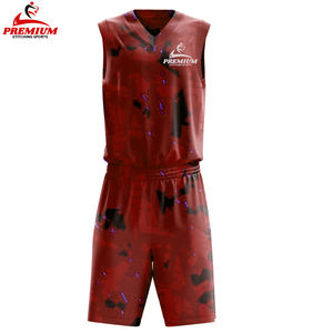 Vêtements d'équipe de sport 100% polyester fait uniforme de basket-ball conception de logo personnalisé hommes uniforme de basket-ball en gros - Product Image 4