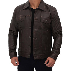 Chaqueta de Motociclista Varsity de Cuero Genuino Rojo Resistente al Viento, Parche con Logotipo Personalizado, Cuello Alto, Invierno, Carreras, Transpirable, Secado Rápido, para Hombre - Product Image 5