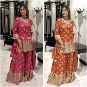 Lujoso Salwar Kameez pakistaní con hermosos detalles y ajuste cómodo para mujeres Moda elegante de proveedor mayorista - Product Image 1