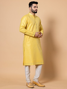 Designer pakistanais Shalwar Kameez Collection Vente en gros Usine Fourniture directe de robe musulmane pour hommes vêtements ethniques costumes en coton - Product Image 4