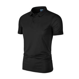 Polo d'été pour hommes, tissu en jersey 100% coton, anti-rides, impression de logo personnalisé, nouveau style d'affaires, hauts ODM - Product Image 5