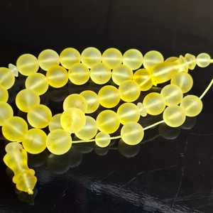 Rosario Musulmán de Resina Turquesa de Alta Calidad con 33 Cuentas, Ecológico, Nuevo, Estilo Indio, Collares de Cuentas - Product Image 4