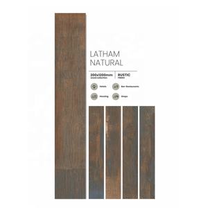 Azulejos de suelo de pared vitrificados de porcelana de cerámica esmaltada Marlin clásica 200X1200mm pulidos para interiores modernos antibacterianos - Product Image 6