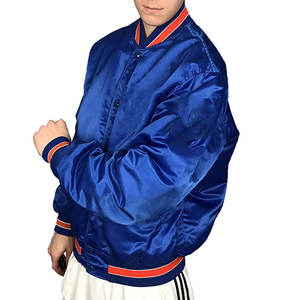 Haute Qualité Chenille Broderie Letterman Vestes Hommes Collège Équipe Personnalisé Baseball Satin Varsity Veste - Product Image 3