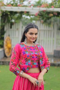 Navratri Lehenga Choli Special Navratri Chaniya Choli <b>for</b> <b>Women</b> Indian Traditional Wear Lehenga Choli Bridal Pure Cotton Lehenga - Product Image 3