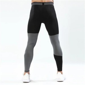 กางเกงรัดกล้ามเนื้อสำหรับใส่วิ่งสำหรับผู้ชายชุดออกกำลังกายผ้าคอตต้อนยืดหยุ่นแห้งเร็วระบายอากาศได้ - Product Image 2