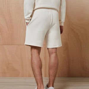 Conjuntos Deportivos de Sudadera con Capucha y Pantalones Cortos Casuales Personalizados al por Mayor para Hombre, Sudadera de Cuello Redondo de Felpa Francesa, Ropa Deportiva con Logotipo - Product Image 4