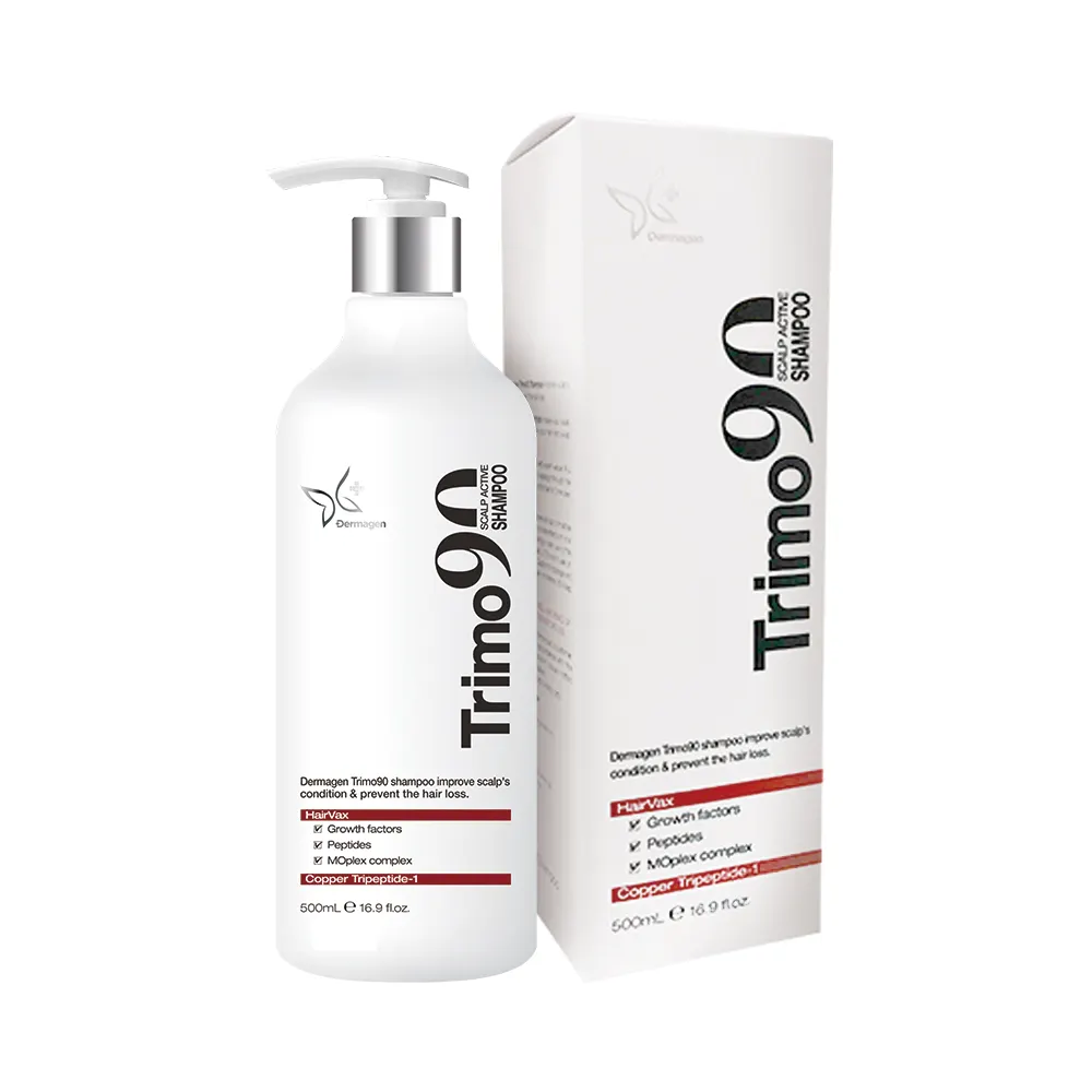 Dermagen Trimo90 Shampoo Hair Growth Shampoo, Korea Thickening Formula for Hair Loss, Biotin Shampoo with Vitamin Complex