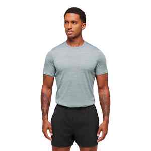 Conjunto Deportivo Ligero de Verano para Hombre, Camiseta y Pantalones Cortos para Gimnasio, Ejercicio, Fitness, Ropa Deportiva Activa, Poliéster/Algodón, Secado Rápido, Transpirable - Product Image 4