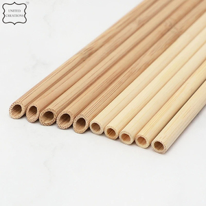 Eco-Friendly Biodegradable Disposable Bamboo Straws Custom Food Grade Soft Drinks Wood Drinking Straws Organic Reusable Box - Product Image 2