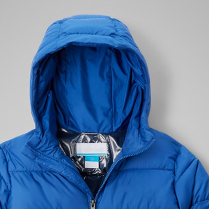 Veste de haute qualité en tissu décontracté tendance à prix avantageux, OEM, couleur unie, pour garçons, avec logo personnalisé, prix d'usine, avec capuche et poche - Product Image 2