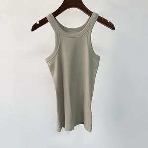 Camiseta sin mangas orgánica para mujer, camiseta sin mangas de bambú suave de alta calidad para mujer, camisetas personalizadas ecológicas para mujer - Product Image 4