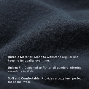 Sudaderas con capucha para hombre con cuello abierto antiarrugas personalizadas, elegantes, hechas a mano para uso diario, sudaderas para hombre - Product Image 5