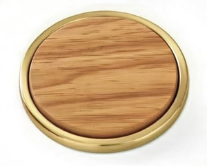 Posavasos de Latón y Madera - Product Image 1