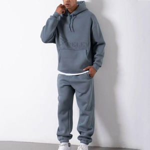 Chándal Deportivo Personalizado para Hombre al por Mayor, Ligero, Bordado, Liso, 100% Algodón, Unisex, para Correr - Product Image 4