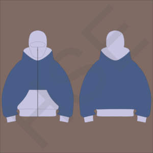 Sudadera con Capucha y Media Cremallera para Hombre, Chaqueta Casual con Capucha y Bolsillo, Cortavientos y Cálida - Product Image 4