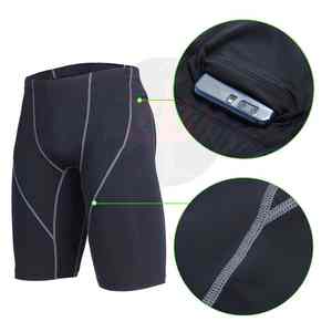 Vente en Gros Vêtements de Course Hommes Polyester Personnalisé Compression Sueur Entraînement Fitness Sports Athlétiques Courir Shorts de Gym - Product Image 2