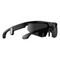 Lunettes Caméra Intelligentes avec Verres Anti-Lumière Bleue 8MP, Photo et Vidéo Mains Libres, Reconnaissance d'Objets par IA, Traduction en Temps Réel, TR Flexible