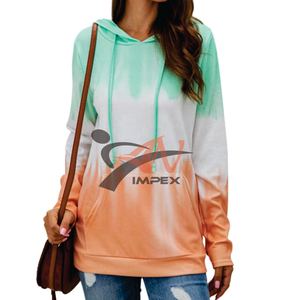 เสื้อฮู้ดสวมหัวของผู้หญิงฤดูใบไม้ร่วงพร้อมโลโก้ตามสั่งพิมพ์โลโก้ได้ตามต้องการ - Product Image 3