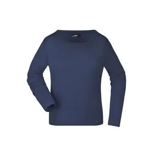 Custom Ladies' <b>Long</b>-<b>Sleeved</b> <b>T</b>-<b>Shirt</b> Promotional Merchandising Item - Product Image 5