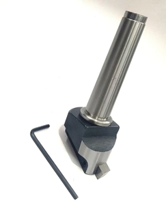 ดอกกัดแบบฟลายคัตเตอร์ ก้าน MT3 (M12 x 1.75 แบบดึง) สำหรับเครื่องกลึงและเครื่องกัด พร้อมดอก HSS - Product Image 2