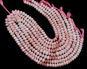 Pierre précieuse opale rose multi naturelle 10mm-12mm perle rondelle à facettes perles de pierres précieuses semi-précieuses opale rose multi pour la fabrication de bijoux - Product Image 5