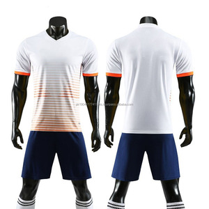 Custom 2024 New Season Soccer Uniform Football Shirt Short Set Anti-Bacterial 100% Polyester Men/Unisex Best Quality Sportswear - Product Image 3