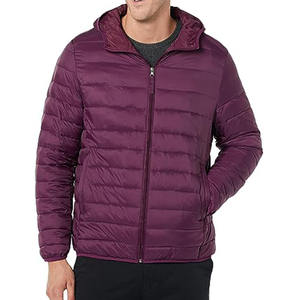 Chaqueta acolchada térmica fina transpirable de alta calidad para hombre, OEM personalizada, larga longitud, reversible, forro de poliéster, tela Softshell, nuevo - Product Image 4